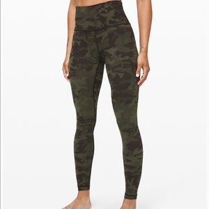 Wunder under high rise camo legging